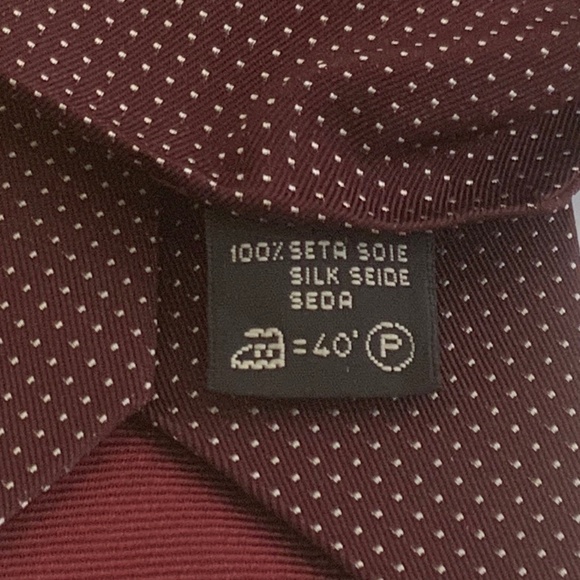 RARE! ZEGNA Silk Jacquard Tie with All-Over Pattern - Picture 4 of 5